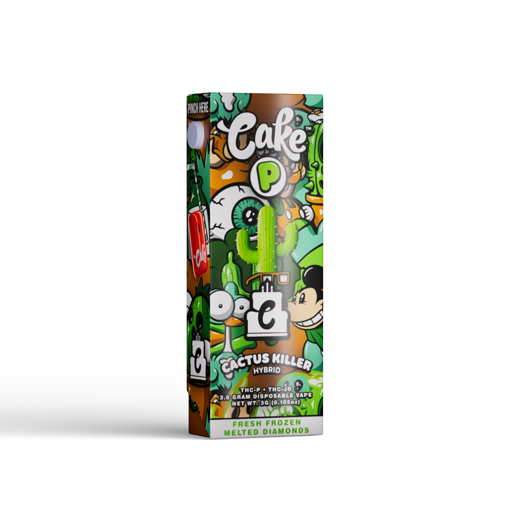 Cake Bar Vape cake TKO 3.0 disposable THC-P Cake Brand Cake Bar Vape cake TKO 3.0 disposable THC-P Cake Brand