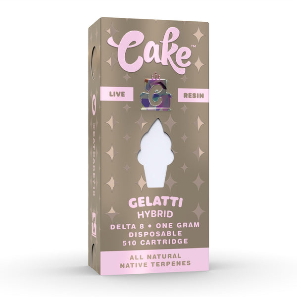 cake delta 8 live resin 1G cartridge